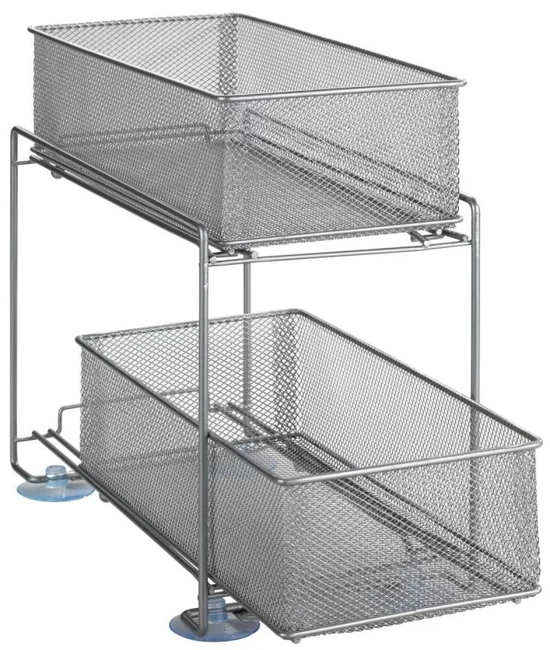 WENKO 53140800 - Mensola GIOMA 35x33,5 cm argento