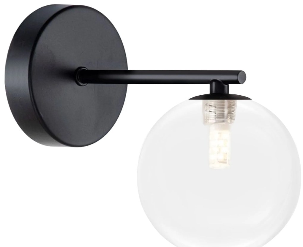 Lampada da parete APP1160-1W  Black