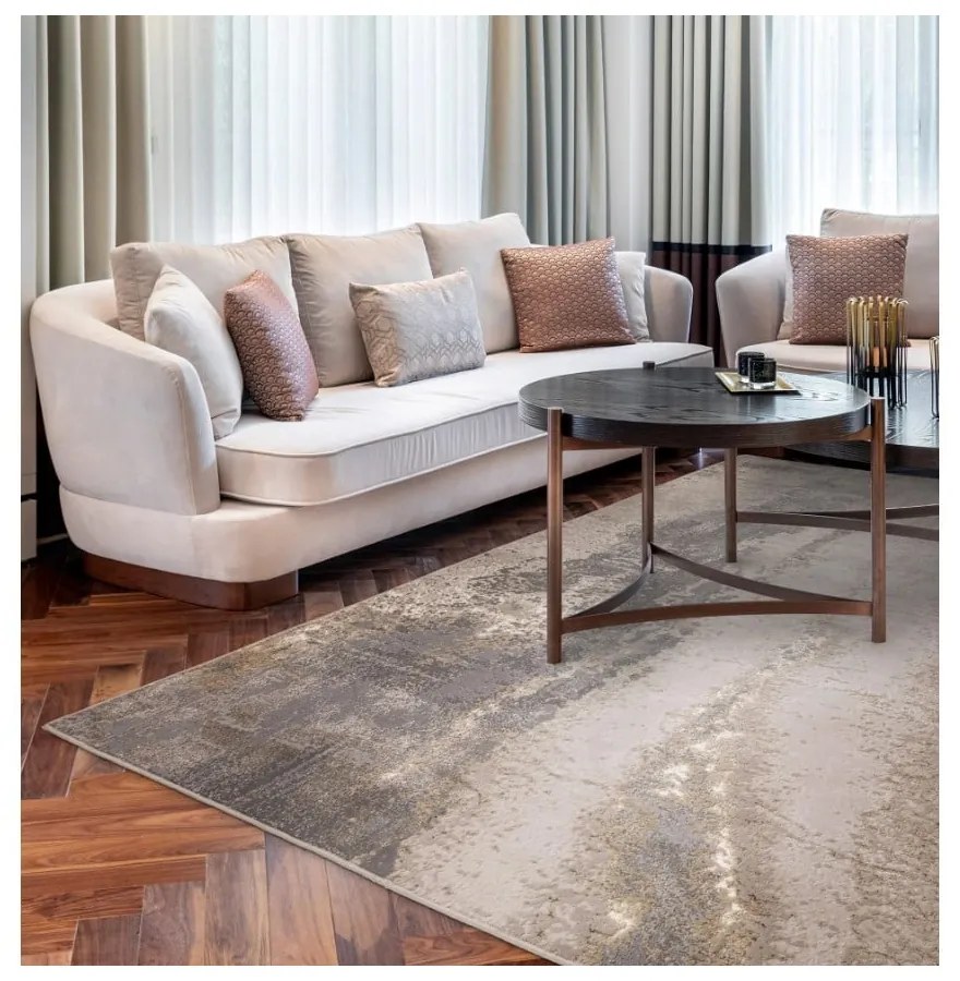 Tappeto beige 120x170 cm Aurora Cliff - Asiatic Carpets