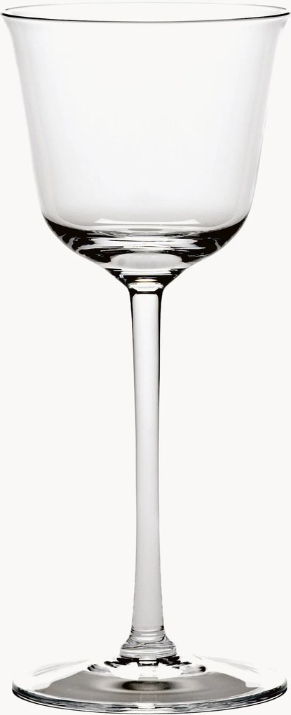 Set di 4 bicchieri da vino bianco in cristallo soffiato Grace