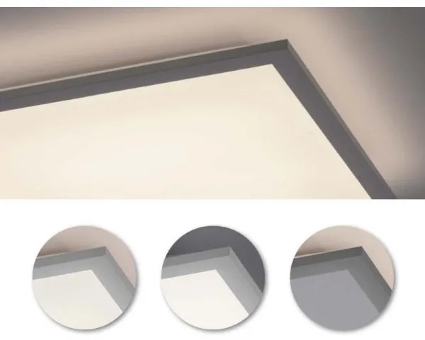 Leuchten Direkt 12200-16 - Plafoniera LED FLAT LED/17W/230V