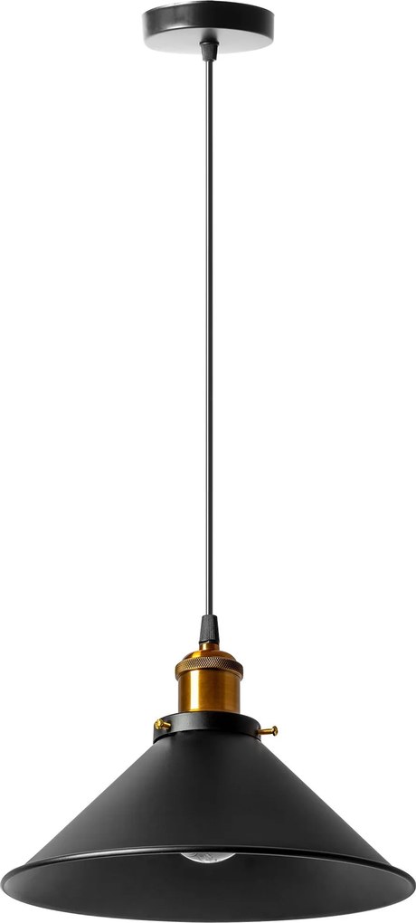 LAMPADA DA SOFFITTO PENSILE PORTO BLACK