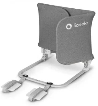 Lionelo - Barriera di sicurezza per letti LORA grigio scuro