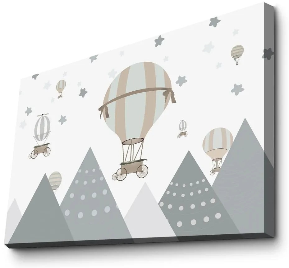 Quadro per bambini 45x70 cm Balloon - Wallity