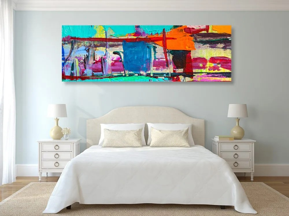Quadro su tela – Opera d'arte astratta
