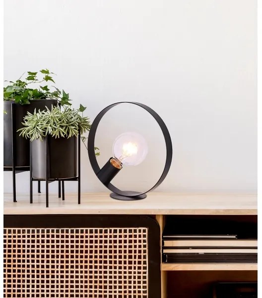 Lampada da tavolo NEXO 1xE27/40W/230V nero