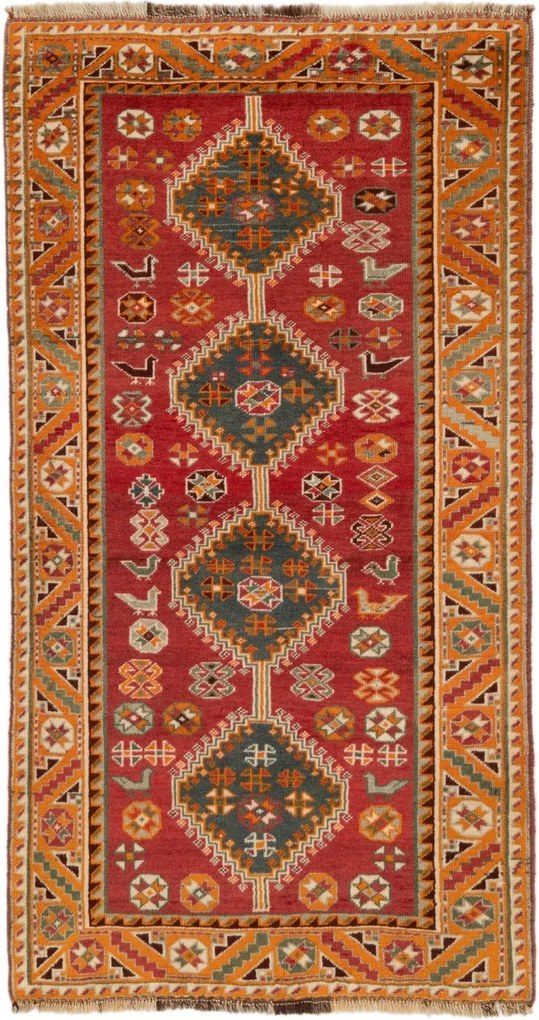 Gabbeh Tappeto 200 x 110 (Iran) Annodato A Mano