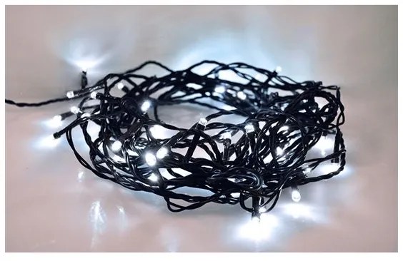 Brilagi - Catena natalizia LED da esterno 500xLED/8 funzioni 55m IP44 bianco freddo