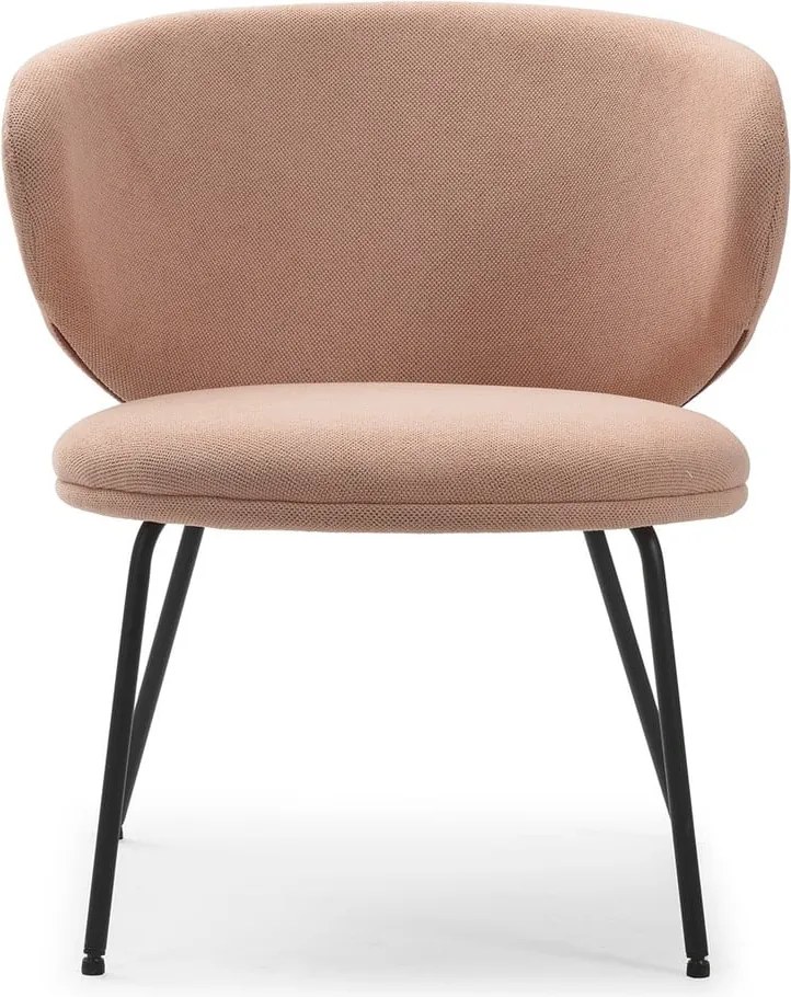 Poltrona in rosa chiaro Rush – Marckeric