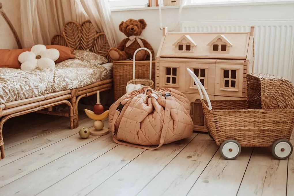 Play&Go Tappeto da gioco Organic Fleuri