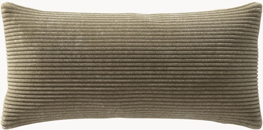 Cuscino per divano in velluto a coste Vetsak, 30 x 60 cm