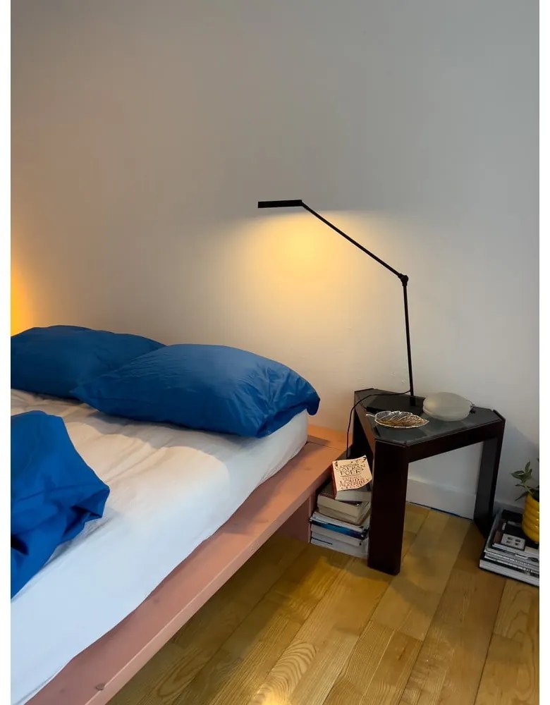 Letto matrimoniale in legno di pino rosa chiaro con griglia 180x200 cm Japan - Karup Design