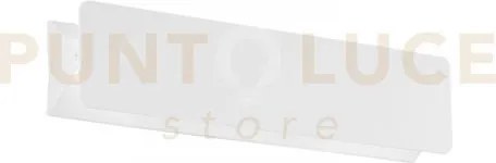 Applique a parete led aileron bianca 10w 1300lm 4000k 35x5,5x8cm in...