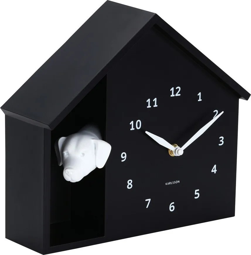 Orologio da parete Peeking Doggy – Karlsson