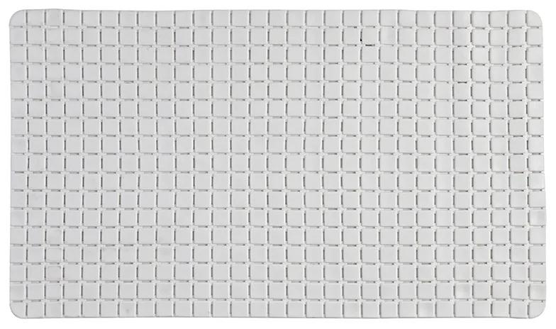 Tappeto Antiscivolo In PVC Per Doccia Mosaico Bianco 40x70 cm