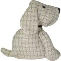 Fermaporta tessuto cane quadretti cremacm29x14h26