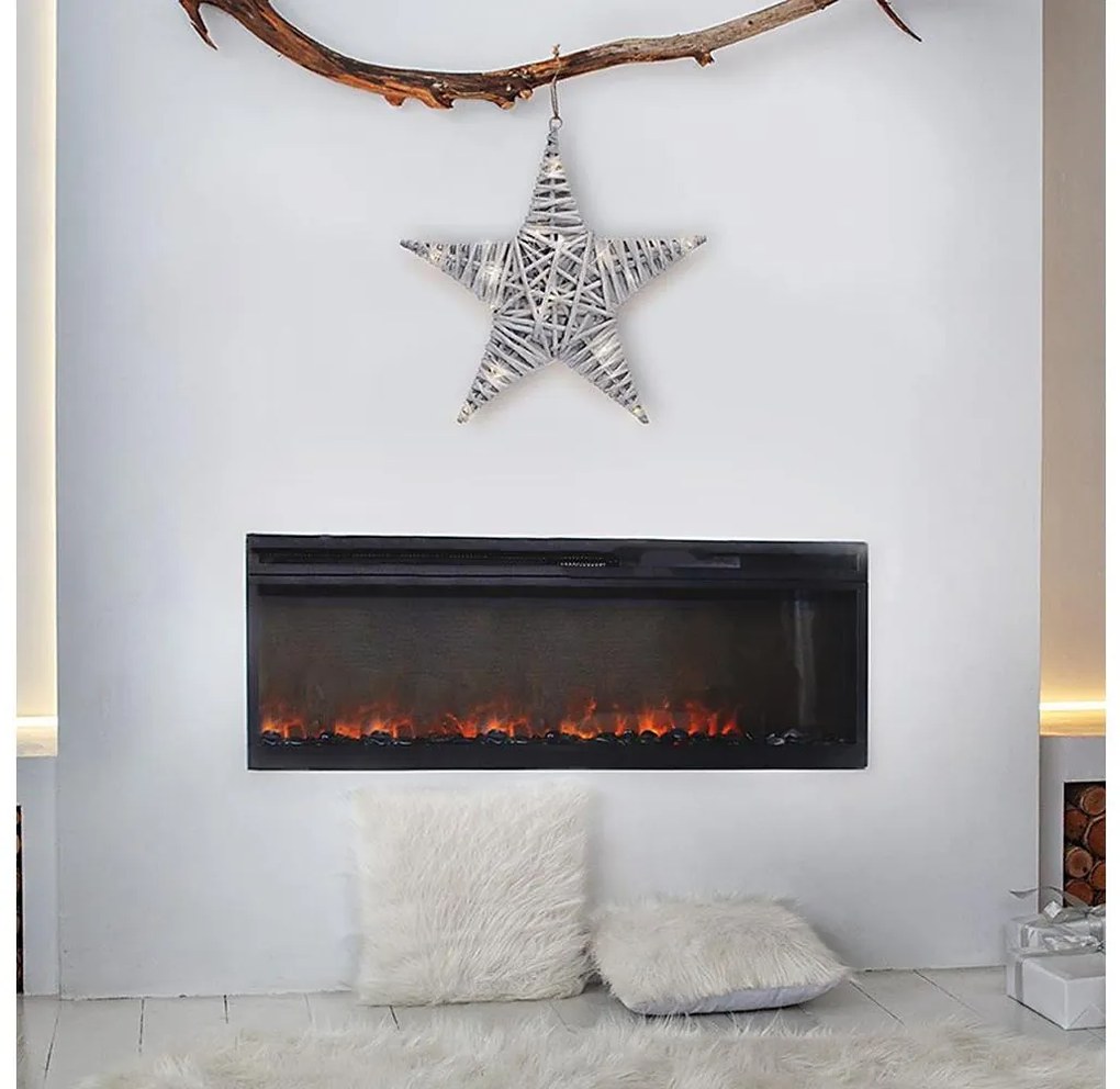 Solight 1V246 - Decorazione natalizia LED LED/2xrattan AA