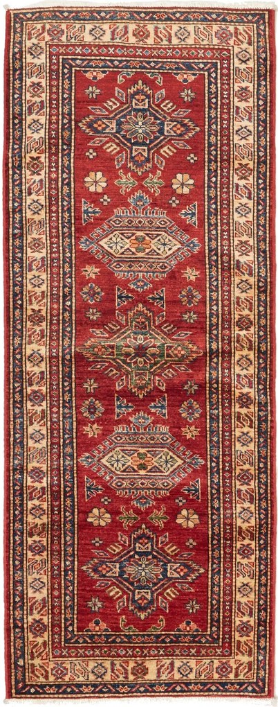 Kazak Tappeto orientale 80x200 Rosa (Pakistan) Annodato A Mano