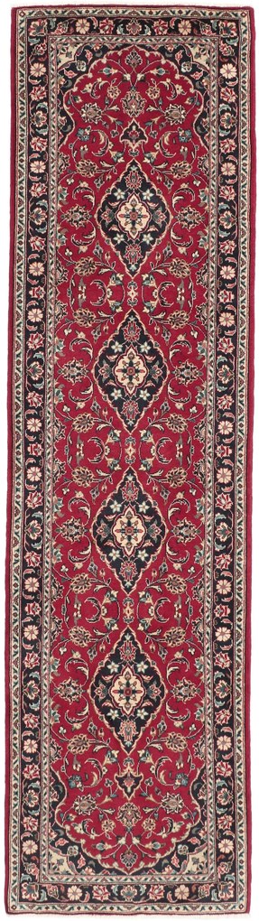 Kashan Tappeto 300x80 (Iran) Annodato A Mano