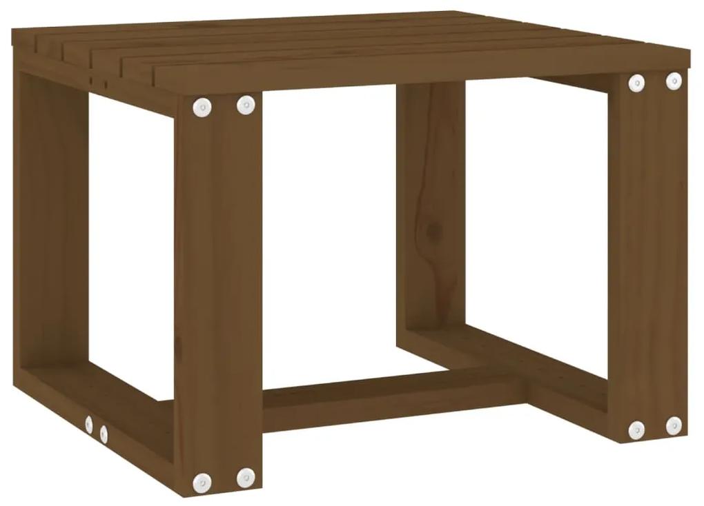 Tavolino da Giardino Miele 40x38x28,5 cm Legno Massello Pino