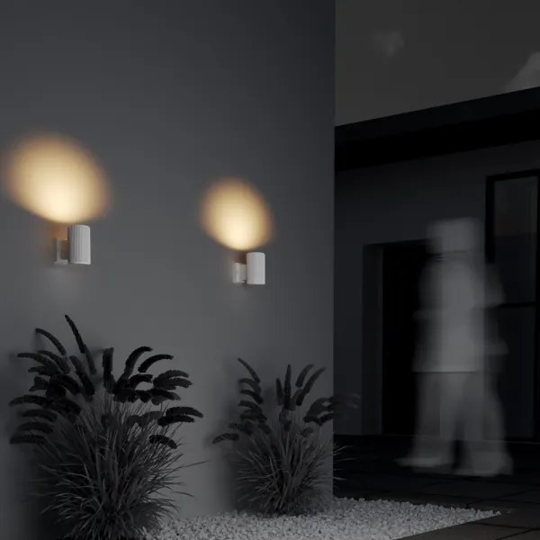 Maytoni O419WL-01W - Applique da esterno RANDO 1xE27/60W/230V IP54 bianca