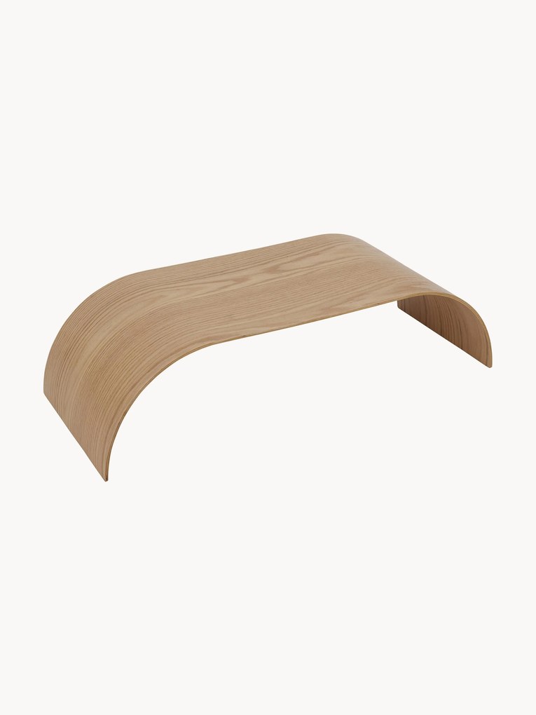 Mensola da parete in legno di quercia Curva