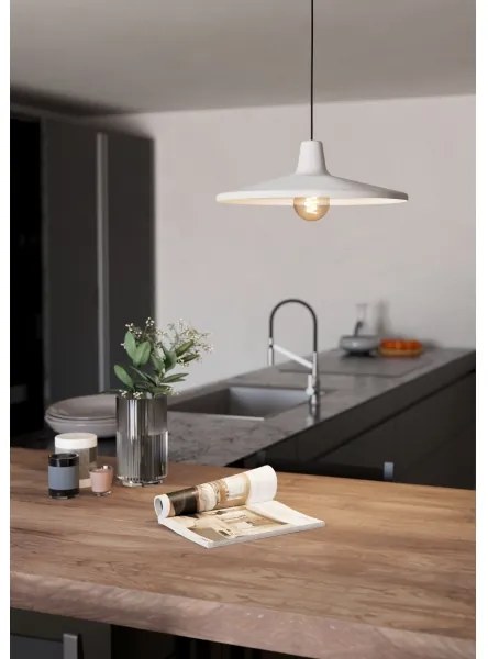 Eglo 900833 - Lampadario a sospensione con filo MINIERE 1xE27/40W/230V