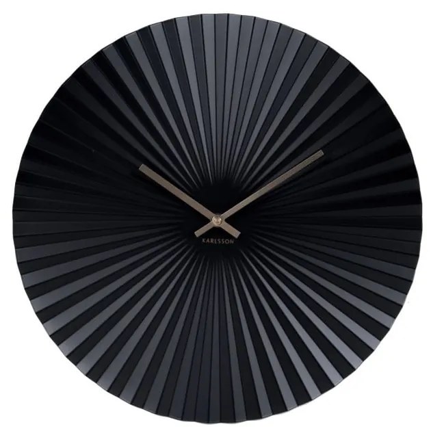 Orologio nero, ø 40 cm Sensu - Karlsson