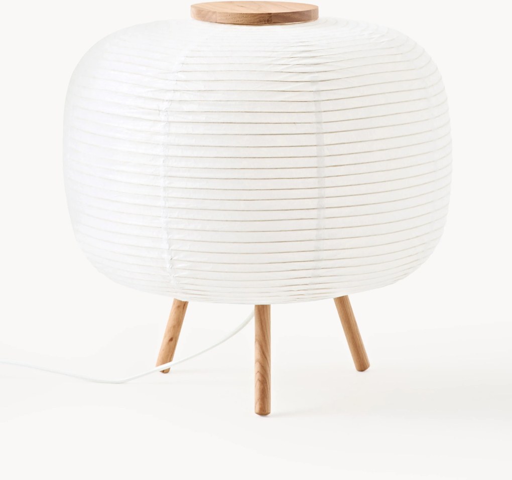 Lampada da tavolo di design in carta di riso Misaki