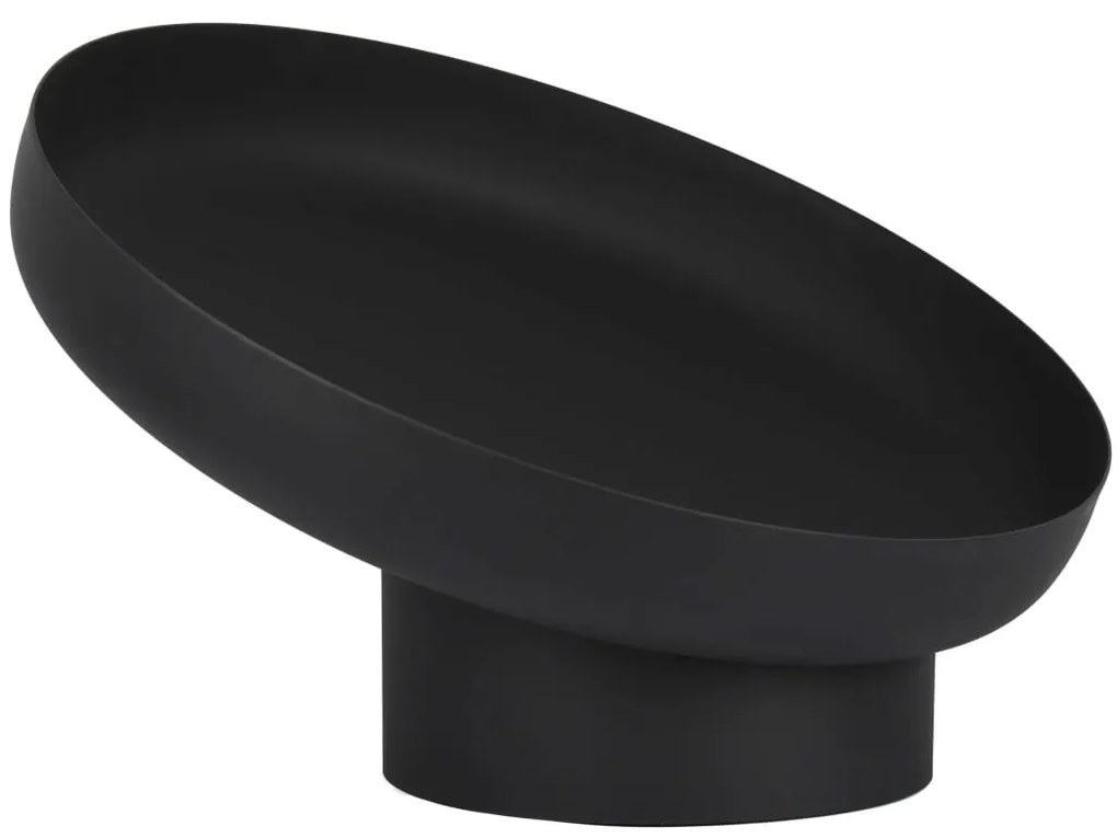 Braciere Inclinato İn Acciaio Nero Ff402 /