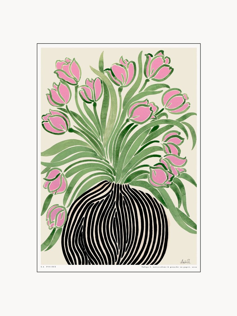 Quadro incorniciato Tulips 1