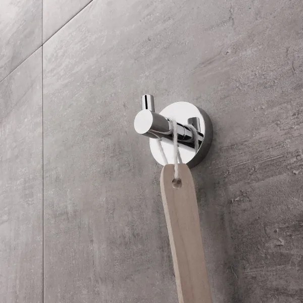 NIMCO UN 13054-26 - Gancio a muro UNIX cromo lucido