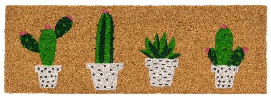 Stuoia di cocco 25x75 cm Cactus - Casa Selección