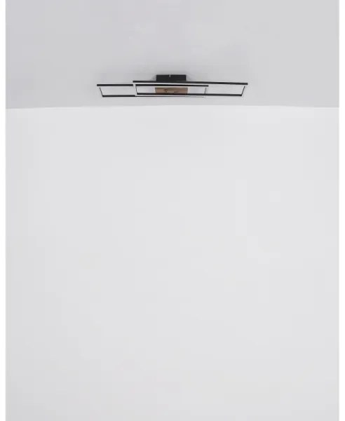 Globo 67208-30 - Plafoniera LED DAKARI LED/30W/230V 3000K 60x80 cm nero