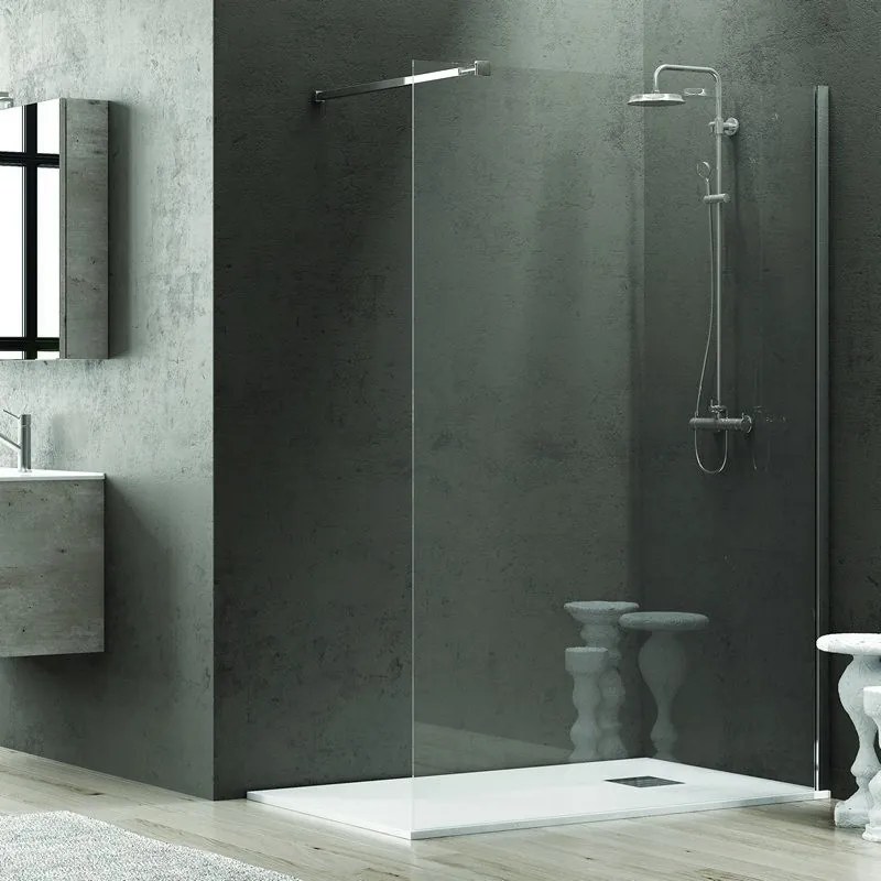 Parete doccia walk in 130 cm | KW1000 - KAMALU