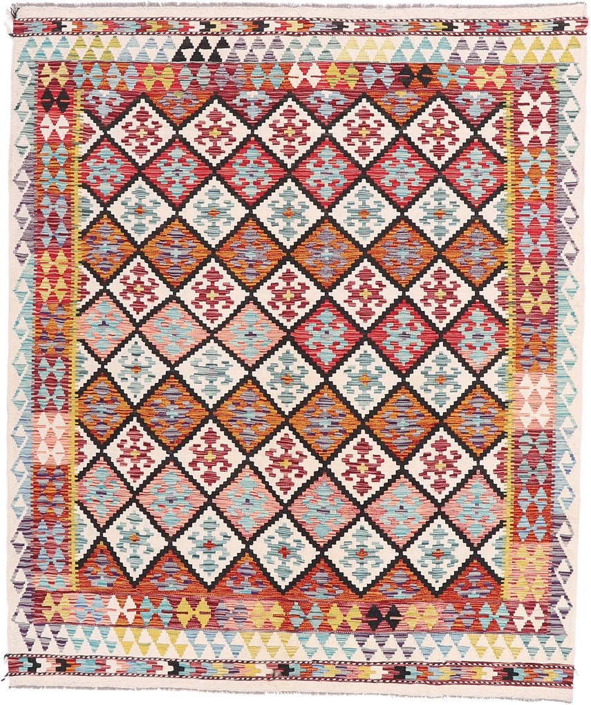 Kilim Tappeto orientale 240x200 (Pakistan) Tessuto A Mano