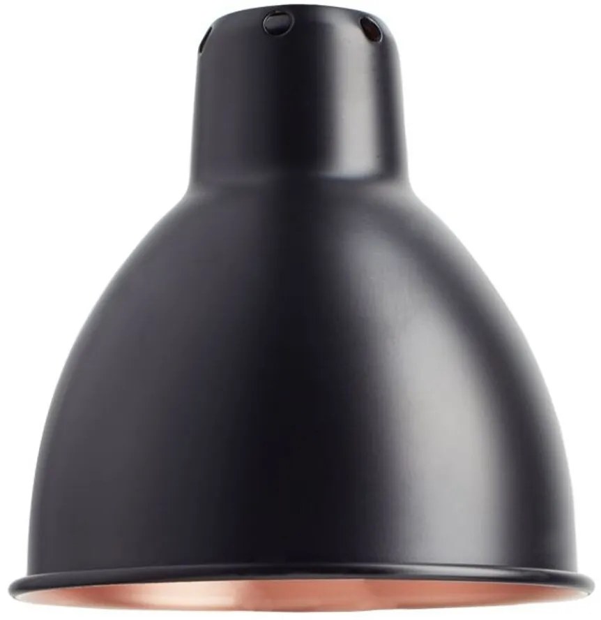 Lampe Gras - Paralume Grande Rotondo Ø170 Nero/Rame Lampe Gras