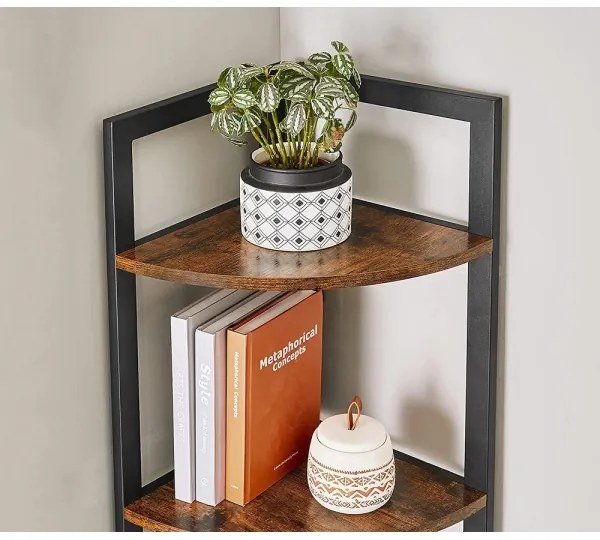 Libreria NAVARO marrone/nero