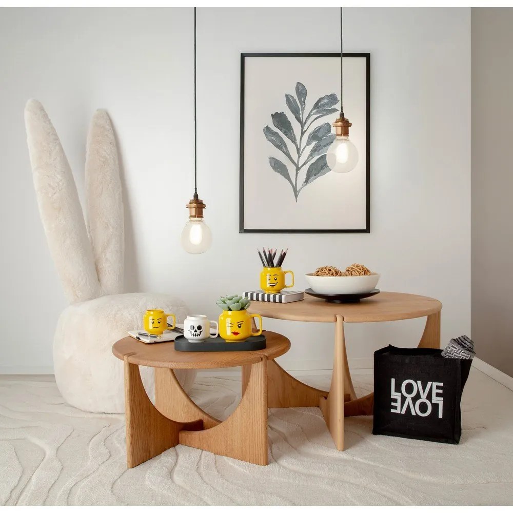 Tazza per bambini in ceramica gialla 255 ml Head - LEGO®