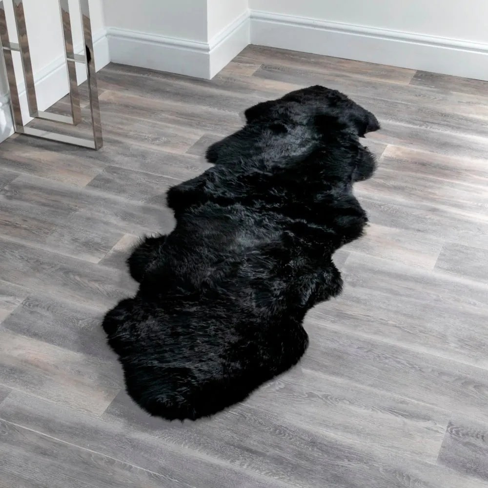 Montone nero Doppio, 60 x 240 cm - Native Natural
