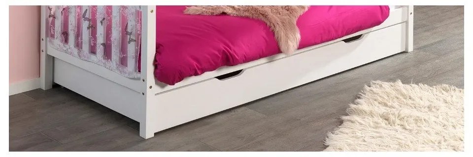 Contenitore sottoletto per bambini bianco 90x200 cm Dallas – Vipack