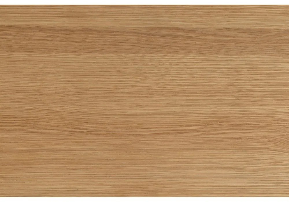 Tavolino rotondo nero e naturale con piano in rovere ø 65 cm Soli - Actona