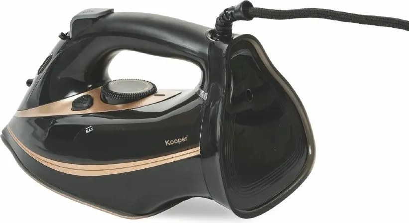 Ferro da Stiro 360ml 3000W Kooper Keramos Nero e Oro...
