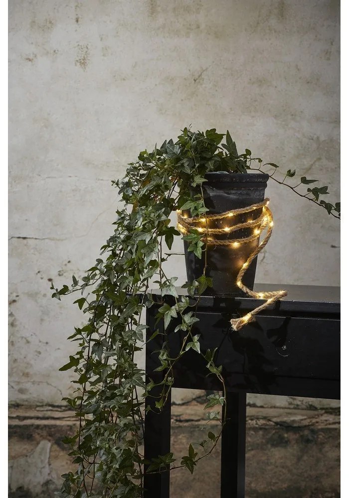 Catena luminosa a LED marrone, lunghezza 2 m Jutta - Star Trading