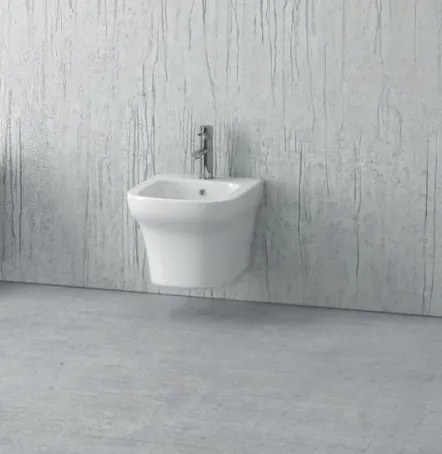 New Line Gb2 Bidet Sospeso In Porcellana Bianco