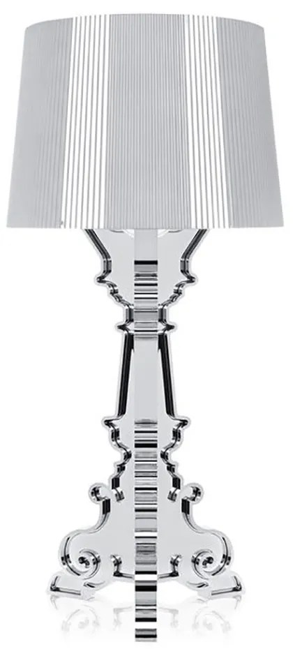 Kartell - Bourgie Lampada da Tavolo Cromato Kartell