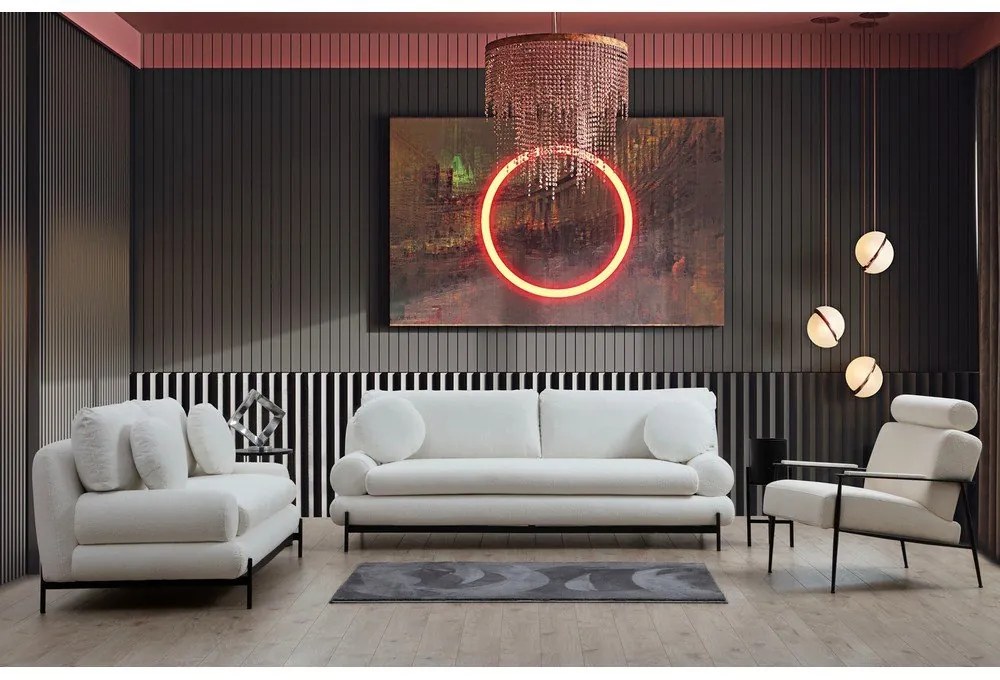 Divano crema 188 cm Livorno - Artie