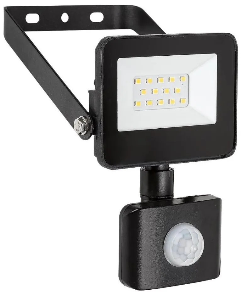 Rabalux 7066 - Riflettore LED con sensore FLOOD LED/10W/230V 4000K IP44 nero