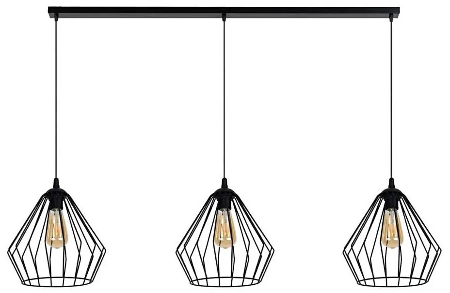 Lampadario su filo CEED M 3xE27/60W/230V