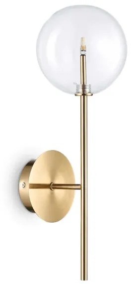 Ideal Lux - Applique a LED EQUINOXE 1xG4/2W/230V ottone/limpido